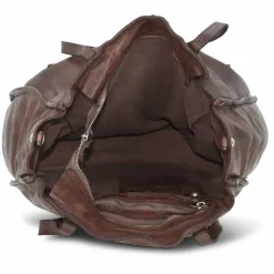 Campomaggi Shopper|Schultertaschen<Shopper Tasche Leder 36 cm moro