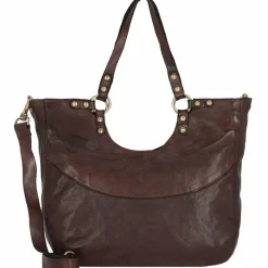 Campomaggi Shopper|Schultertaschen<Shopper Tasche Leder 45 cm moro