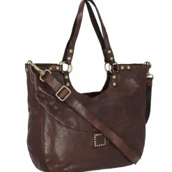 Campomaggi Shopper|Schultertaschen<Shopper Tasche Leder 45 cm moro