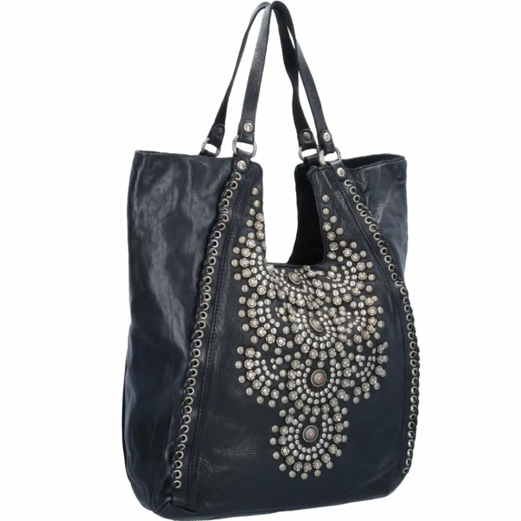 Campomaggi Shopper<Shopper Tasche Leder 33 cm black
