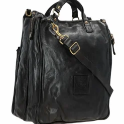 Outlet Campomaggi Tokio Handtasche Leder 32 cm nero