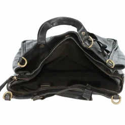 Outlet Campomaggi Tokio Handtasche Leder 32 cm nero