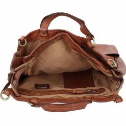 New Campomaggi Tokio Handtasche Leder 32 cm cognac