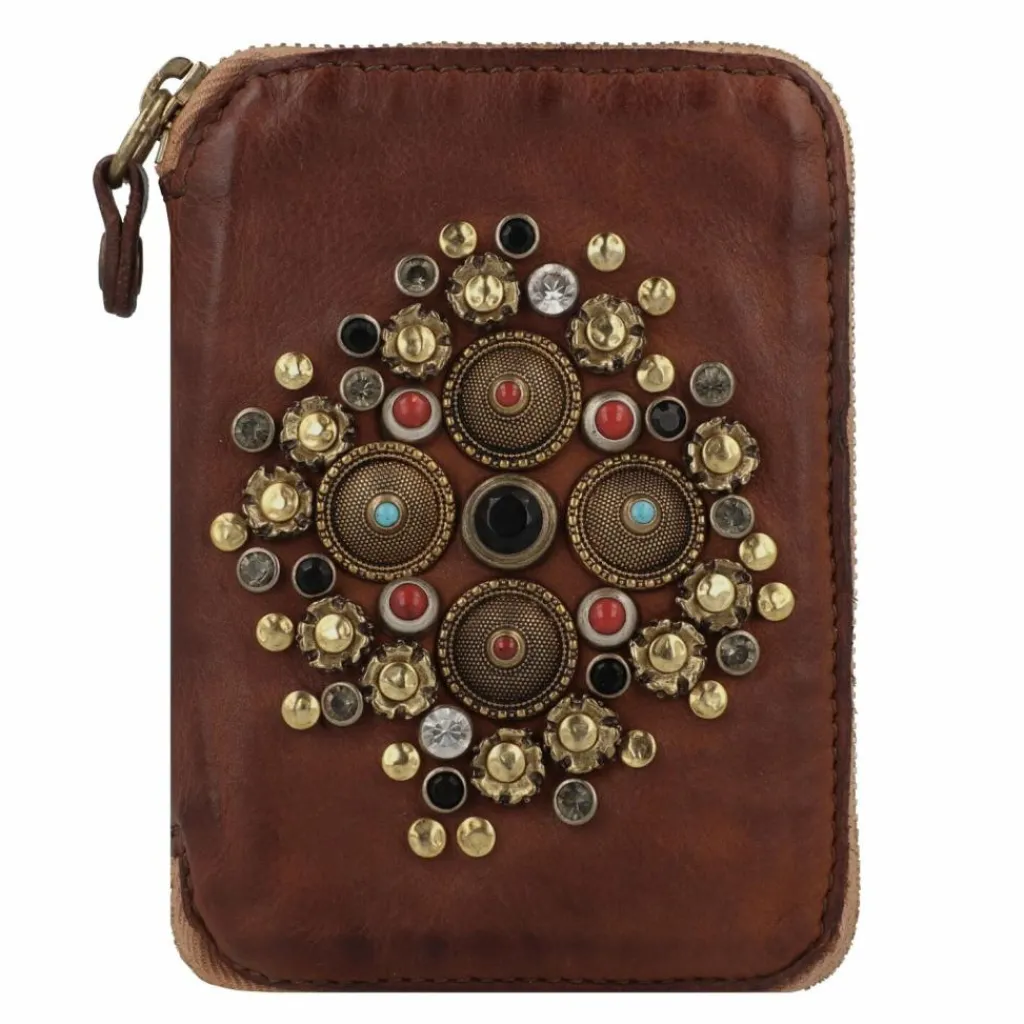 Campomaggi Damengeldbörsen Hochformat<Tosca Geldbörse Leder 10 cm cognac