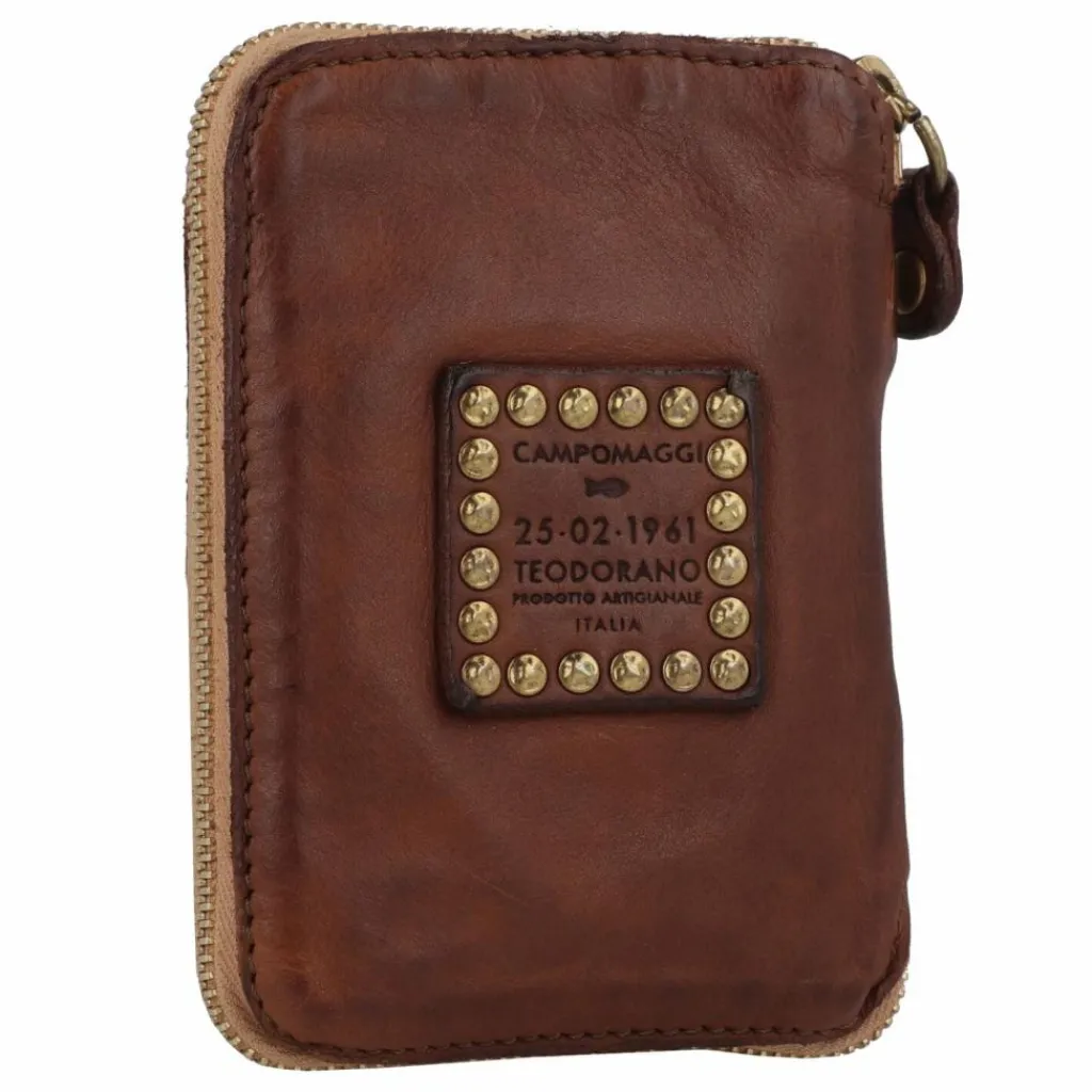 Campomaggi Damengeldbörsen Hochformat<Tosca Geldbörse Leder 10 cm cognac