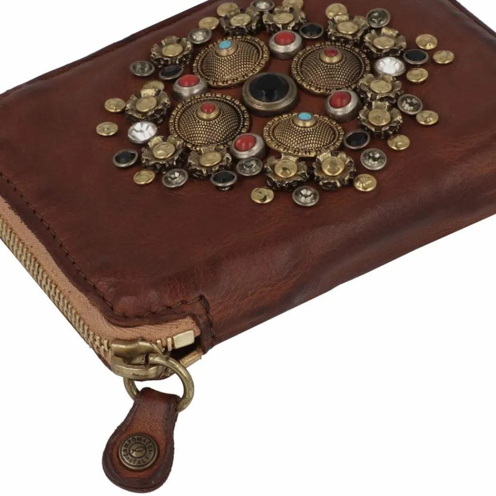 Campomaggi Damengeldbörsen Hochformat<Tosca Geldbörse Leder 10 cm cognac