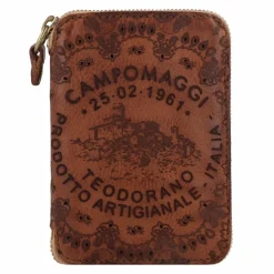 Best Campomaggi Tosca Geldbörse Leder 10 cm cognac