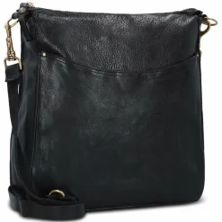 Outlet Campomaggi Umhängetasche Leder 30.5 cm nero
