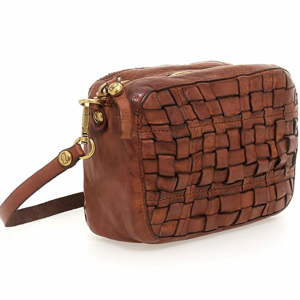 Campomaggi Umhängetaschen<Umhängetasche Leder 18.5 cm cognac