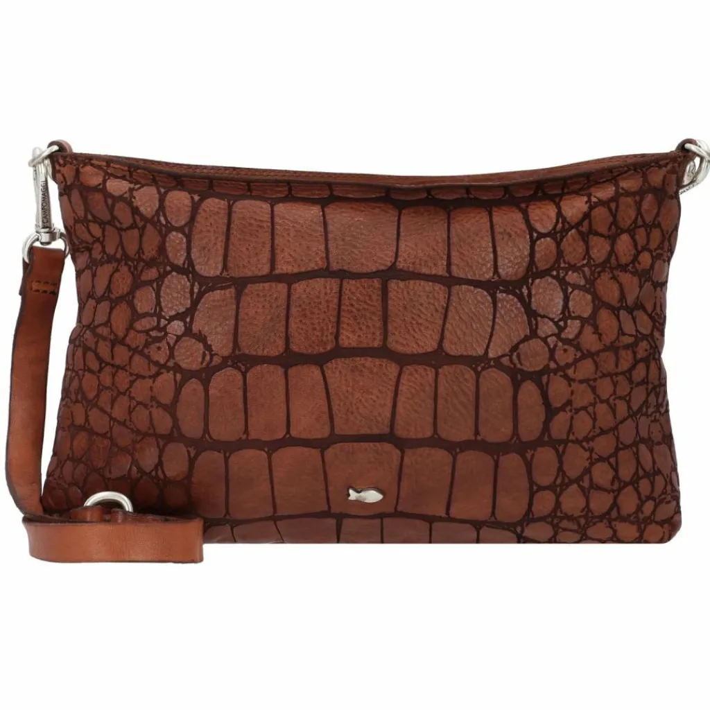 Campomaggi Umhängetaschen<Umhängetasche Leder 31 cm cognac