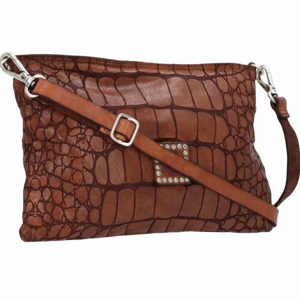 Campomaggi Umhängetaschen<Umhängetasche Leder 31 cm cognac