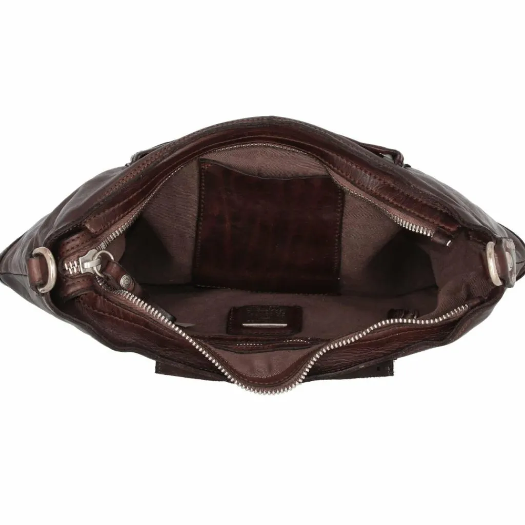 Campomaggi Umhängetaschen<Umhängetasche Leder 37 cm moro