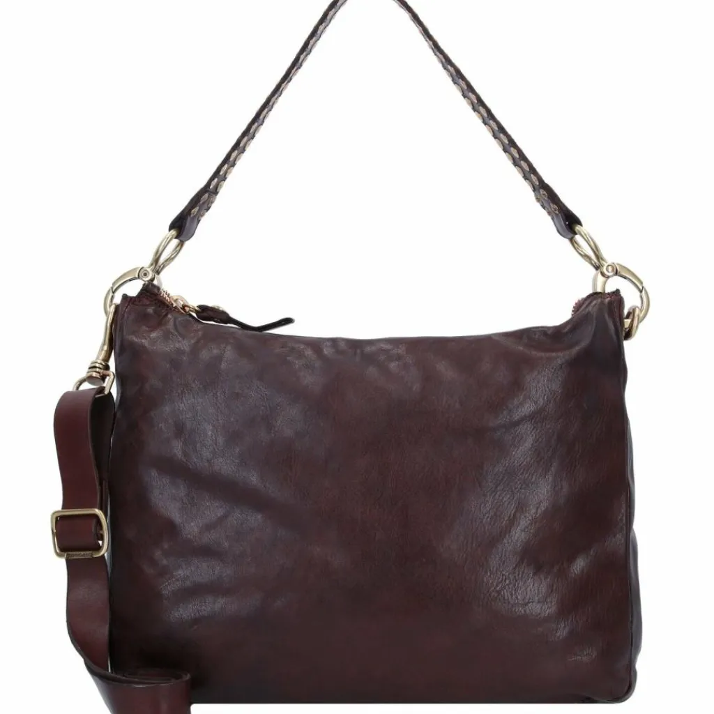 Campomaggi Umhängetaschen<Umhängetasche Leder 41 cm moro