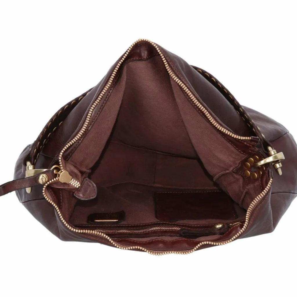 Campomaggi Umhängetaschen<Umhängetasche Leder 41 cm moro