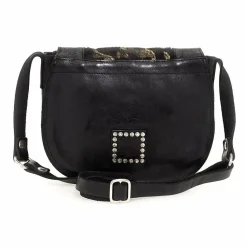 Campomaggi Umhängetaschen<Umhängetasche M Leder 22 cm cioccolato+oro+t-nero