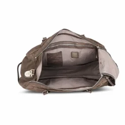 Campomaggi Weekender|Reisetaschen Ohne Rollen<Weekender Reisetasche 55 cm v.militare+t-grigio