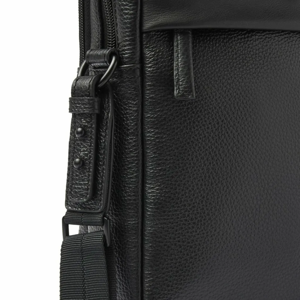 Castelijn & Beerens Laptoptaschen|Aktentaschen<Aktentasche Leder 42 cm Laptopfach black