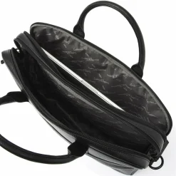 Castelijn & Beerens Laptoptaschen|Aktentaschen<Aktentasche Leder 42 cm Laptopfach black
