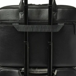Castelijn & Beerens Laptoptaschen|Aktentaschen<Aktentasche Leder 42 cm Laptopfach black