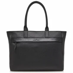 Castelijn & Beerens Shopper|Schultertaschen<Anna Shopper Tasche RFID Leder 45 cm Laptopfach black