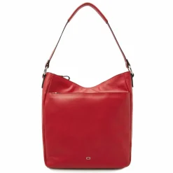 New Castelijn & Beerens Babette Schultertasche Leder 30 cm rot