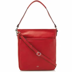 New Castelijn & Beerens Babette Schultertasche Leder 30 cm rot