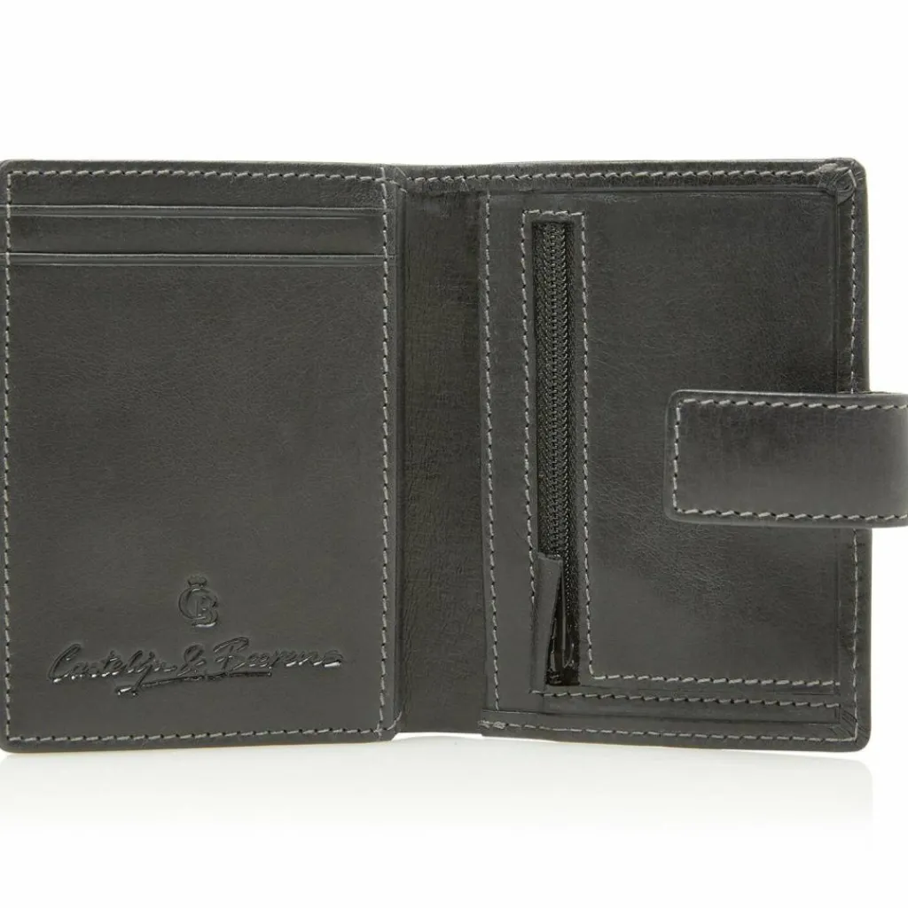 Outlet Castelijn & Beerens Canyon Geldbörse RFID Leder 8 cm black