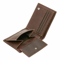 Castelijn & Beerens Herrengeldbörsen Querformat<Canyon Geldbörse RFID Leder 11 cm mocca