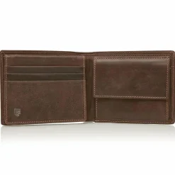 Castelijn & Beerens Herrengeldbörsen Querformat<Canyon Geldbörse RFID Leder 11 cm mocca