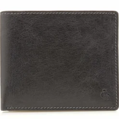 Castelijn & Beerens Herrengeldbörsen Querformat<Canyon Geldbörse RFID Leder 11,5 cm black