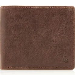 Outlet Castelijn & Beerens Canyon Geldbörse RFID Leder 11,5 cm mocca