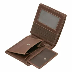 Outlet Castelijn & Beerens Canyon Geldbörse RFID Leder 11,5 cm mocca