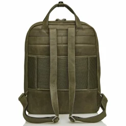 Castelijn & Beerens Carisma Rucksack RFID Leder 40 cm Laptopfach