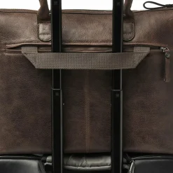 Castelijn & Beerens Carisma Schultertasche RFID Leder 40 cm Laptopfach