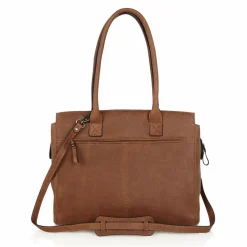 Castelijn & Beerens Carisma Schultertasche RFID Leder 38 cm Laptopfach