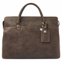 Clearance Castelijn & Beerens Carisma Shopper Tasche RFID Schutz Leder 41 cm Laptopfach mocca