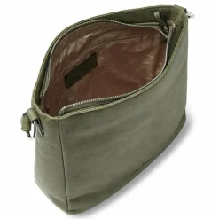 Castelijn & Beerens Schultertaschen<Carisma Schultertasche Leder 30 cm green