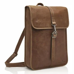 Castelijn & Beerens Lederrucksäcke|Business-Rucksäcke<Carisma Rucksack RFID Leder 41 cm Laptopfach cognac