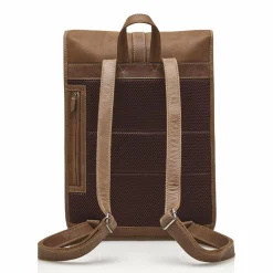 Castelijn & Beerens Lederrucksäcke|Business-Rucksäcke<Carisma Rucksack RFID Leder 41 cm Laptopfach cognac