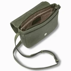Discount Castelijn & Beerens Carisma Messenger Leder 27 cm green