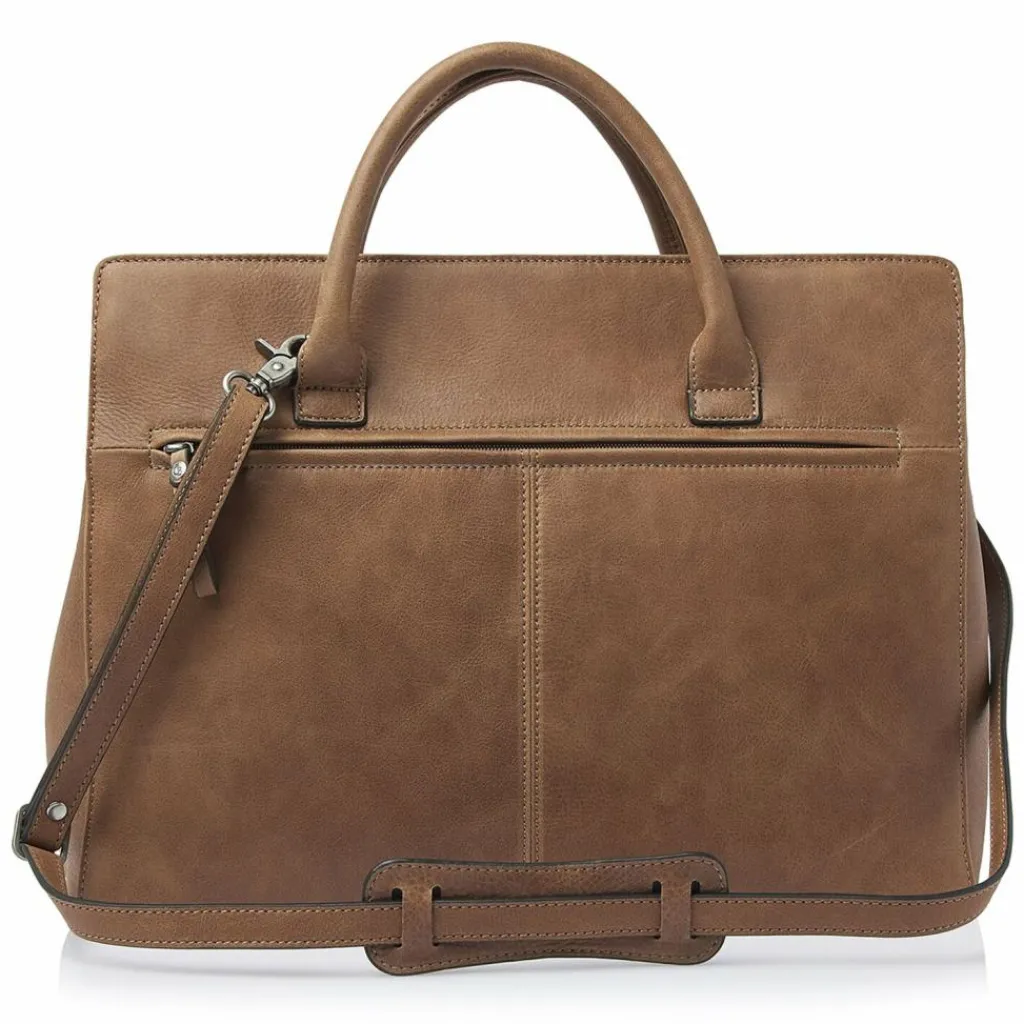 Castelijn & Beerens Shopper|Henkeltaschen<Carisma Shopper Tasche RFID Schutz Leder 41 cm Laptopfach cognac