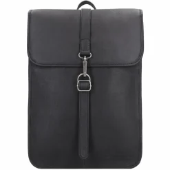Castelijn & Beerens Lederrucksäcke|Business-Rucksäcke<Carisma Rucksack RFID Leder 41 cm Laptopfach black