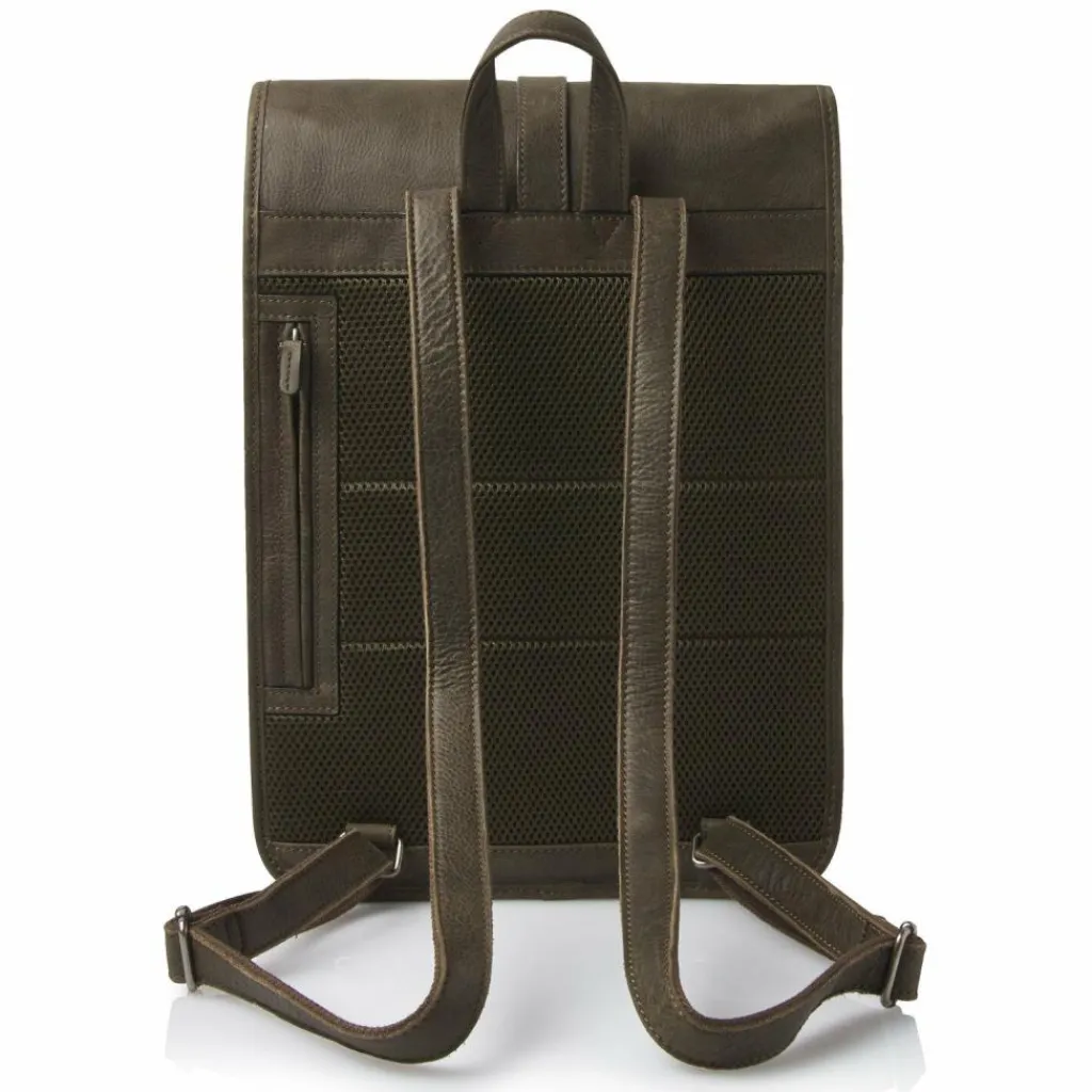 Castelijn & Beerens Carisma Rucksack RFID Leder 41 cm Laptopfach