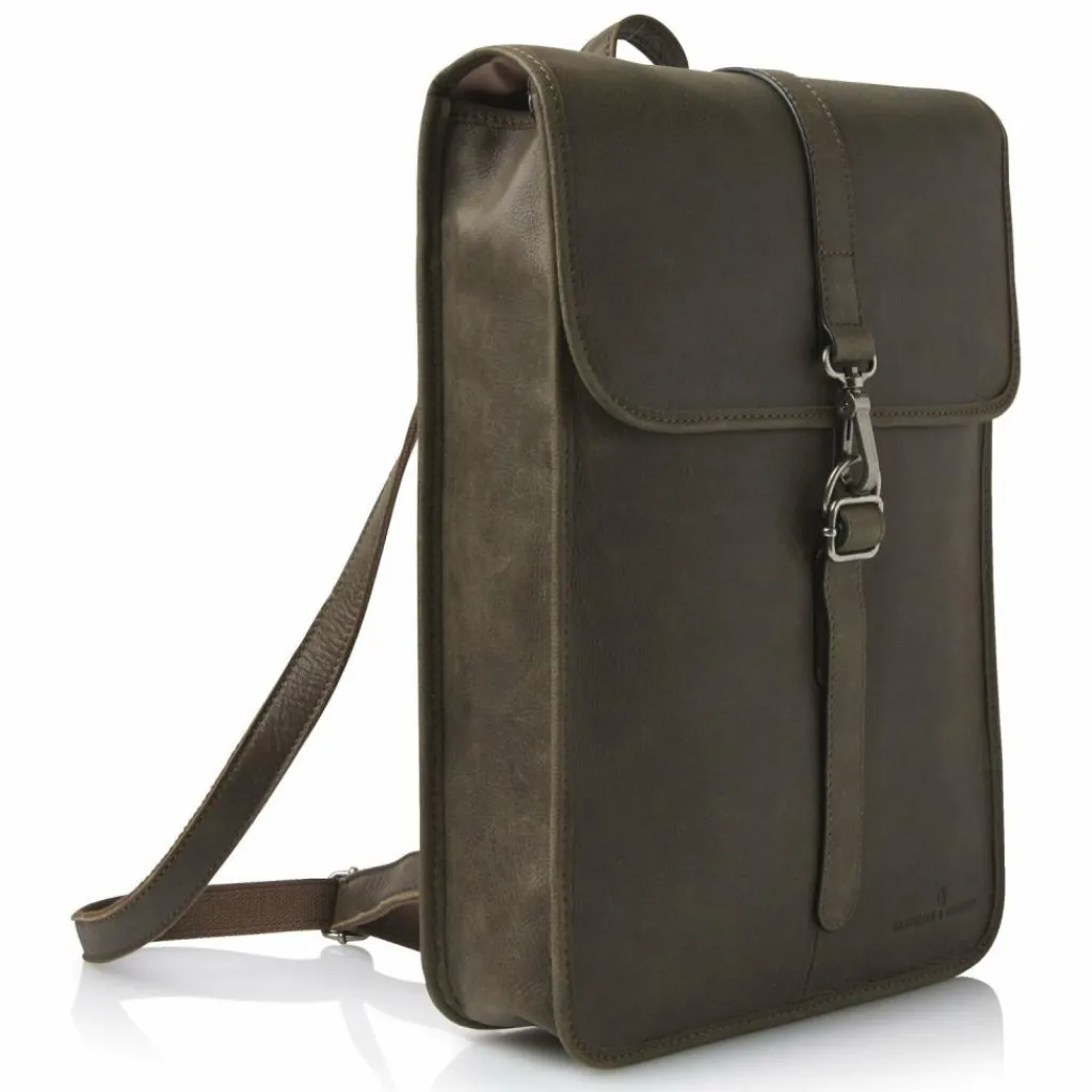Castelijn & Beerens Carisma Rucksack RFID Leder 41 cm Laptopfach
