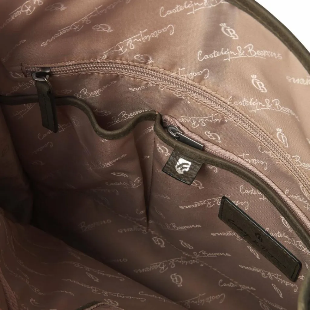 Castelijn & Beerens Carisma Rucksack RFID Leder 41 cm Laptopfach