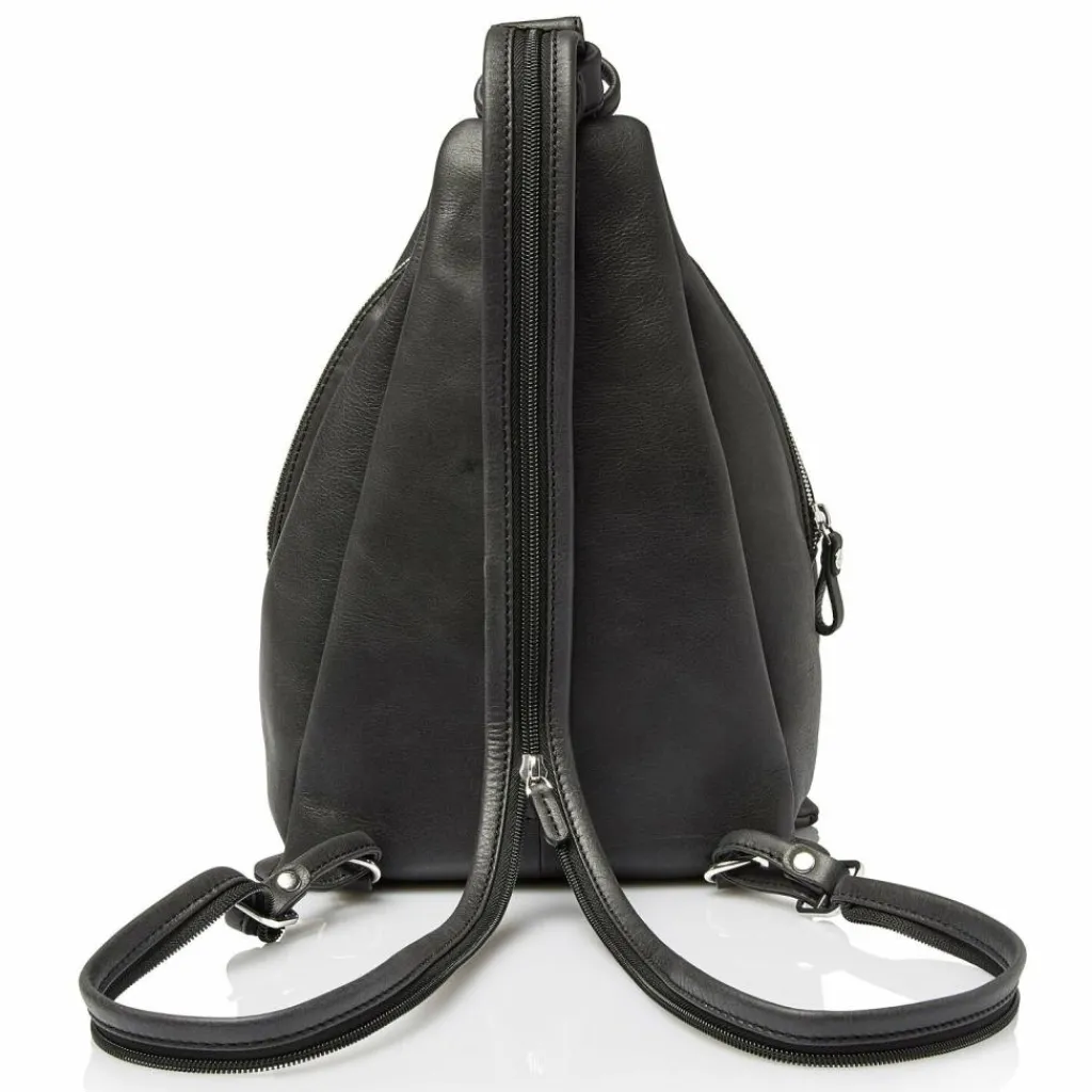 Clearance Castelijn & Beerens Carisma Umhängetasche Leder 24 cm black