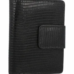 Castelijn & Beerens Damengeldbörsen Hochformat<Donna Geldbörse RFID Leder 9 cm black