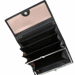 Castelijn & Beerens Damengeldbörsen Querformat<Donna Geldbörse RFID Leder 18 cm black