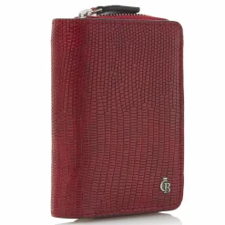 Castelijn & Beerens Damengeldbörsen Hochformat<Donna Geldbörse RFID Leder 8 cm rot