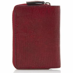 Castelijn & Beerens Damengeldbörsen Hochformat<Donna Geldbörse RFID Leder 8 cm rot